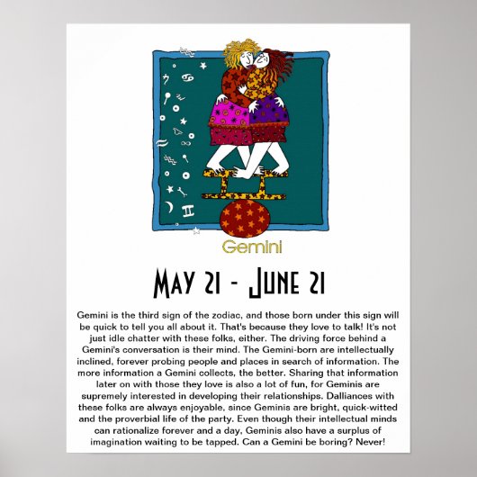 Gemini Poster (Voorkant)