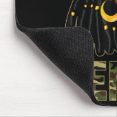 Gemini Queen Loc'd Hair Black Woman Camo Cap Zodia Muismat (Hoek)