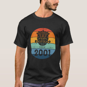 Gemini Retro Vitage Sunset Zodiac Sign 20 T-shirt