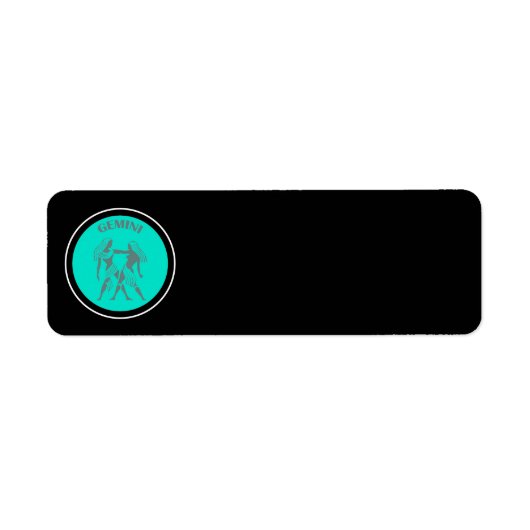 Gemini Return Address Label (Voorkant)
