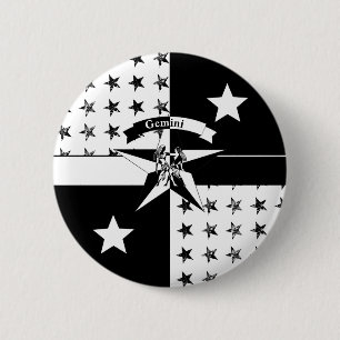 Gemini Ronde Button 5,7 Cm