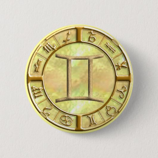 Gemini Ronde Button 5,7 Cm (Voorkant)
