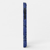 Gemini Sign on Navy Blue Digital Camouflage Case-Mate iPhone Case (Achterkant/links)
