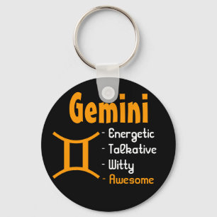 Gemini Sleutelhanger