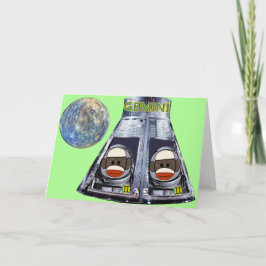 Gemini Sock Aapjes Kaart