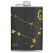 Gemini Star Sign Heupfles (Voorkant)