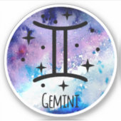 Gemini Sticker (Voorkant)