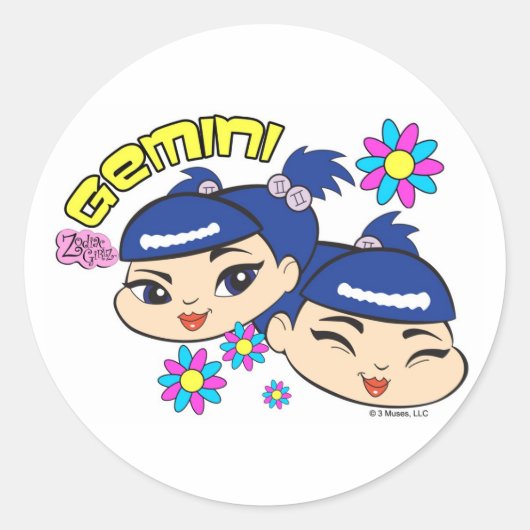 Gemini Stickers (Voorkant)