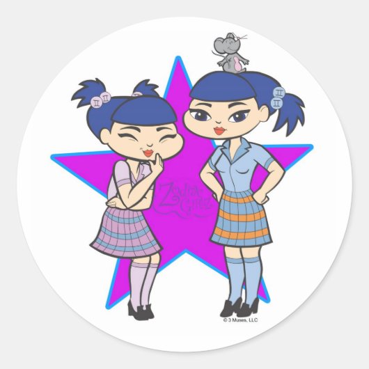 Gemini Stickers (Voorkant)