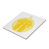 Gemini Symbol Tegeltje (Zijkant)