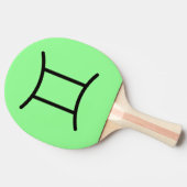 Gemini Tafeltennisbatje (Zijkant)