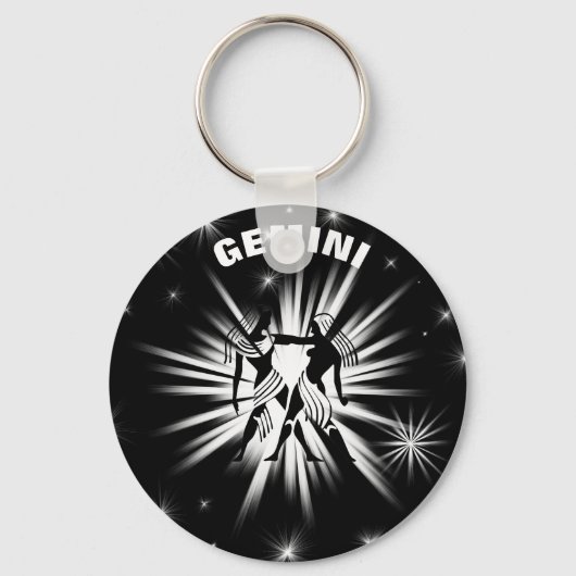 Gemini-teken Sleutelhanger (Voorkant)