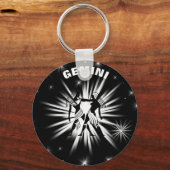 Gemini-teken Sleutelhanger (Voorkant)