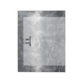 Gemini tekent zich aan in Distress Sver Steel Styl Notitieblok (Gedraaid)