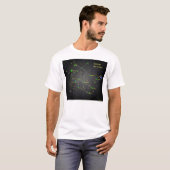 Gemini the Twins Constellation T-shirt (Voorkant volledig)