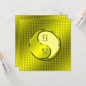 Gemini the Twins Kaart (Voorkant / Achterkant in situ)