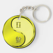 Gemini the Twins Sleutelhanger (Achterkant)