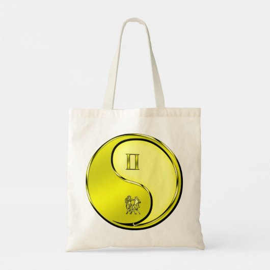 Gemini the Twins Tote Bag (Achterkant)