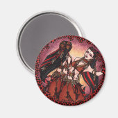 Gemini Tribal Belly Dancers Magneet (Voorkant / Achterkant)
