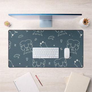 Gemini Twins bureau mat