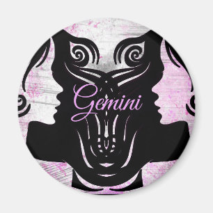 Gemini Twins Zodiac Horoscope Sign Magnet Magneet