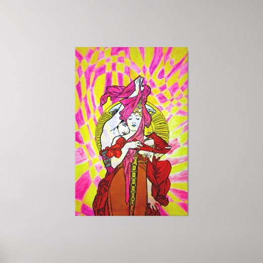 Gemini van Michael Moffa Canvas Afdruk (Voorkant)