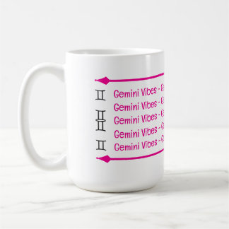 Gemini Vibes Café Mug