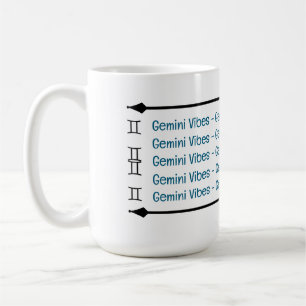 Gemini Vibes Café Mug