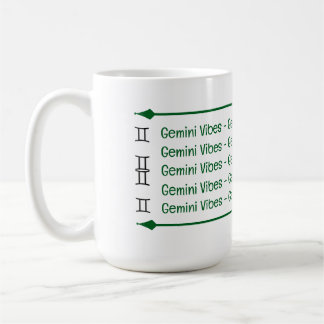 Gemini Vibes Coffee Mok