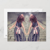  gemini voor altijd beste vrienden briefkaart (Voorkant / Achterkant)