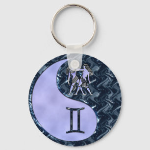 Gemini Yin Yang Sleutelhanger