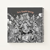 Gemini Zodiac Anime Creative Square Journal (Dos)