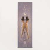 Gemini Zodiac Celestiale Yogamat (Achterkant)