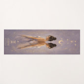 Gemini Zodiac Celestiale Yogamat (Voorkant (horizontaal))