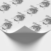 Gemini Zodiac Design Cadeaupapier (Hoek)