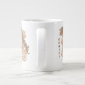 Gemini Zodiac Grote Koffiekop (Achterkant)