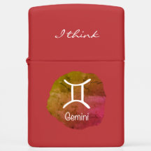 Gemini Zodiac je pense