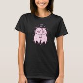 Gemini Zodiac Sign as a Piggy T-shirt (Voorkant)