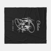 Gemini - Zodiac Sign Fleece Deken (Voorkant (Horizontaal))