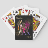 Gemini - Zodiac Sign Pokerkaarten (Achterkant)