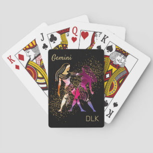 Gemini - Zodiac Sign Pokerkaarten