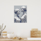 Gemini Zodiac Sign Poster (Keuken)