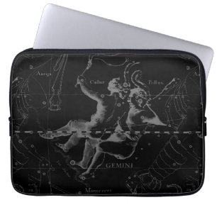 Gemini Zodiac Sterrenbeeld Hevelius 1690 Laptop Sleeve