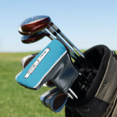 Gemini Zodiac Symbol Element van Kenneth Yoncich Golfheadcover (Insitu)