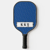 Gemini Zodiac Symbol Element van Kenneth Yoncich Pickleball Paddle (Achterkant)