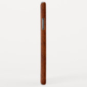 Gemini Zodiac Symbol op Mahogany als Decor Case-Mate iPhone Case (Achterkant/rechts)
