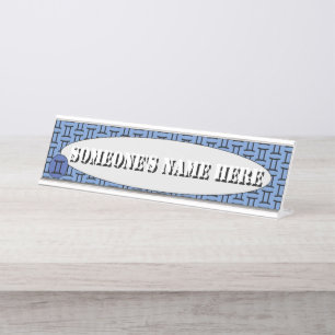Gemini Zodiac Symbol Standard van Kenneth Yoncich Bureau Naambordje