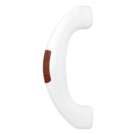 Gemini Zodiac Symbool op Mahogany als gedrukte tek Keramische Kastgreep (Zijkant)