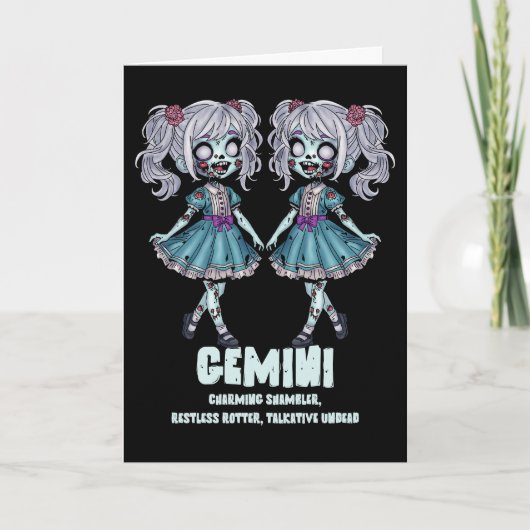 Gemini Zombies Kaart (Voorkant)