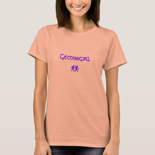 Geminigirl T-shirt (Voorkant)